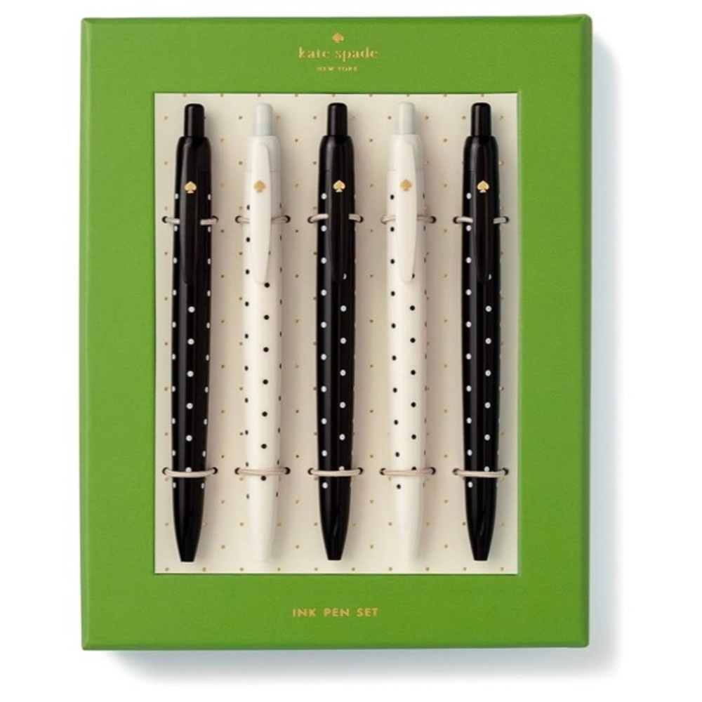 Kate Spade New York Polka Dot Pen Set